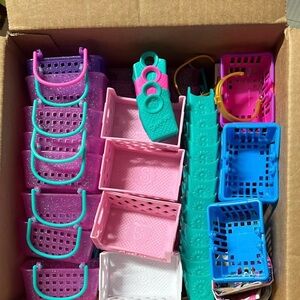 Shopkins Colorful Mini Baskets lot